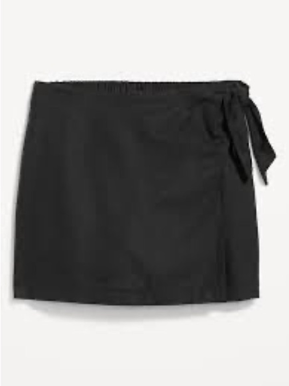 Old Navy High-Waisted Side-Tie Linen-Blend Skort - Picture 3 of 6